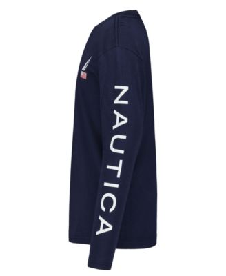 Boys' 8-20 USA J-Class Long Printed Sleeve T-Shirt