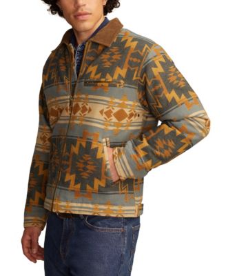Men's Jacquard Blanket Jacket
