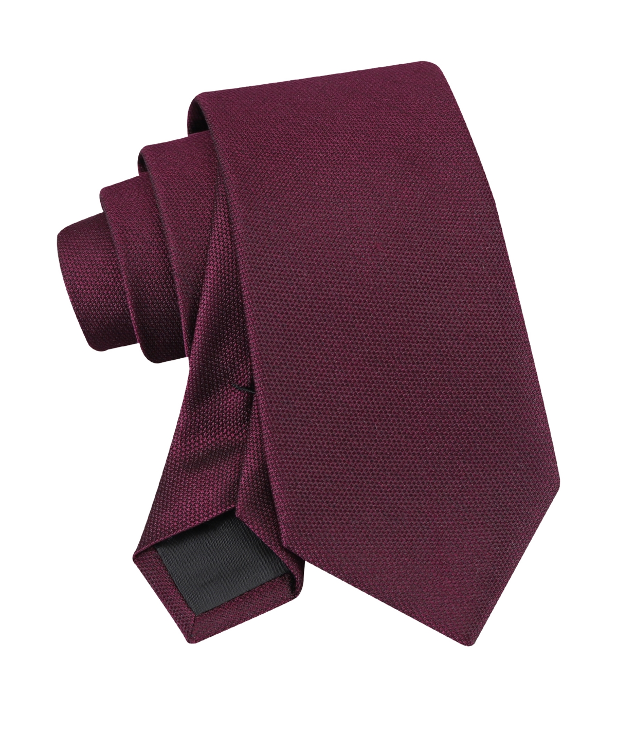 Calvin Klein Men's Silky Solid Tie In Purple