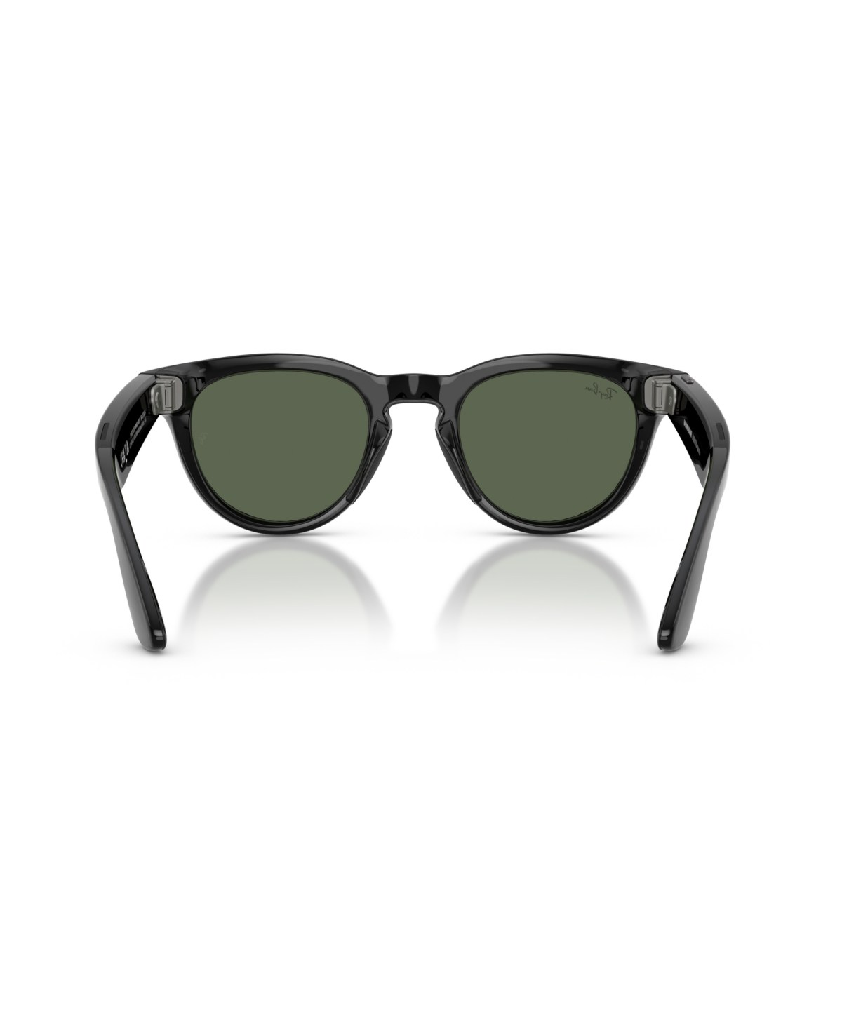Ray Ban Unisex Ai Meta Gen2 Low Bridge Fit Headliner Sunglasses, Rw4013f In Black