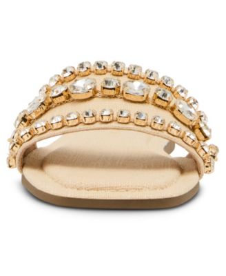 Women's Toast Rhinstone Slide Sandals