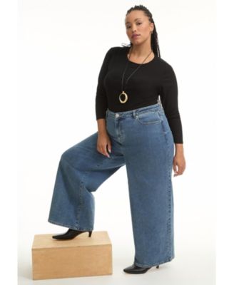 Women's June + Vie Curvie-Fit High-Rise Jeans