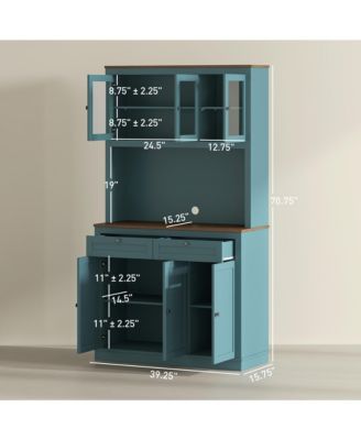 Kitchen Storage with Easy Access Shelves for Organized Storage Cabinet