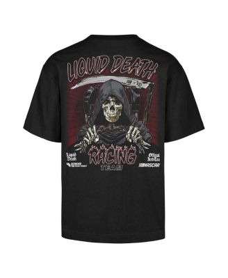 Men's Black NASCAR Liquid Death Race Day Backer Foundation T-Shirt