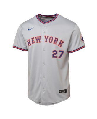 Big Boys and Girls Mark Vientos Gray New York Mets Road Limited Jersey
