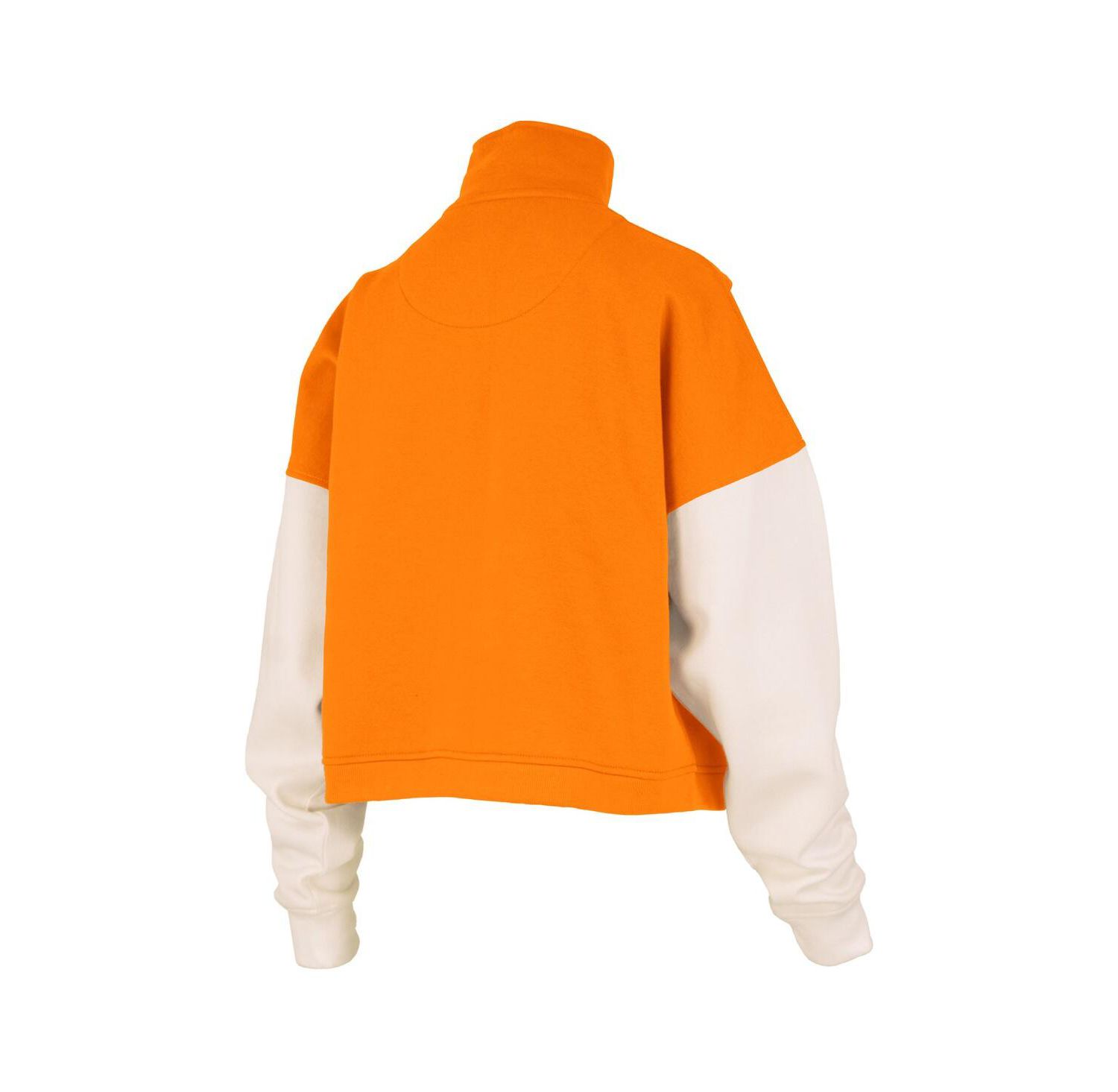 Women's Tennessee Orange Tennessee Volunteers Ferrara Color Block Quarter-Zip Sweatshirt