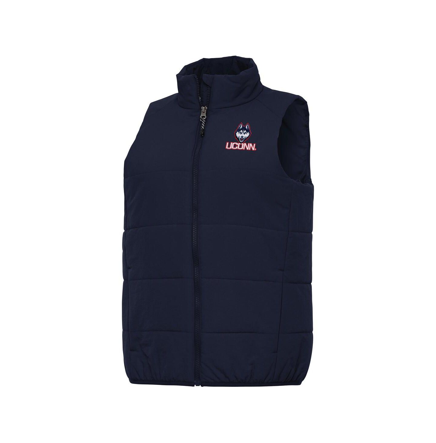 Женский жилет Antigua Navy UConn Huskies Experience Full-Zip Vest — фото 1