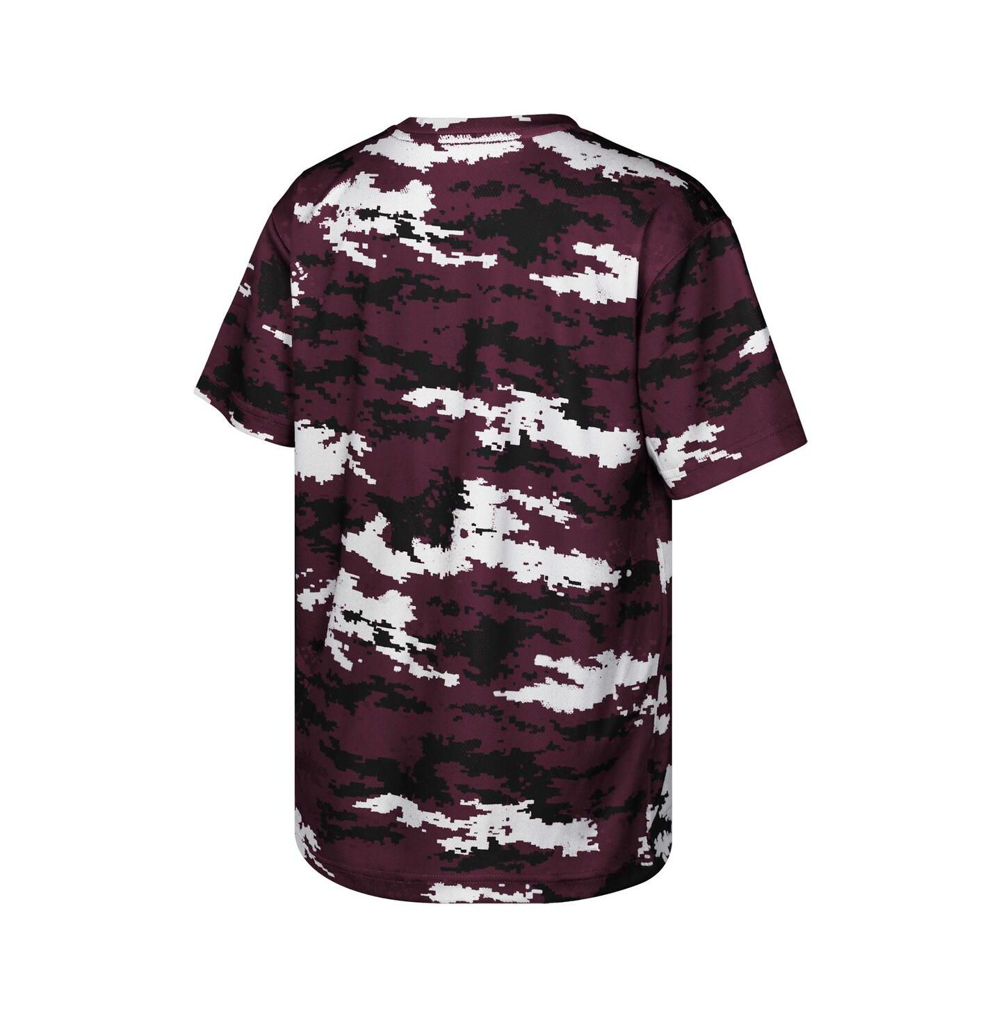 Детская футболка Outerstuff Maroon Mississippi State Bulldogs Scrimmage — фото 2
