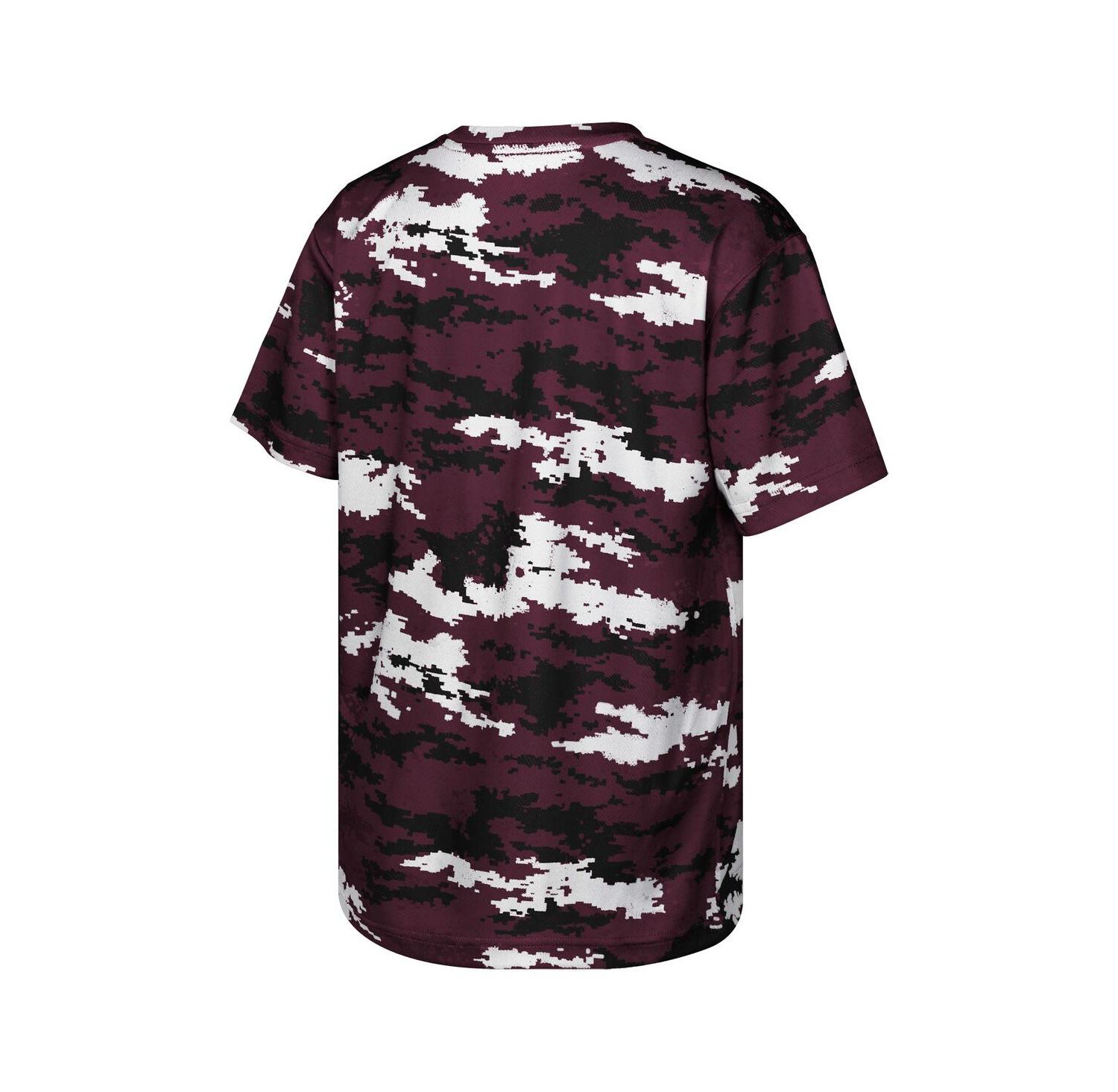 Big Boys and Girls Maroon Mississippi State Bulldogs Scrimmage T-Shirt