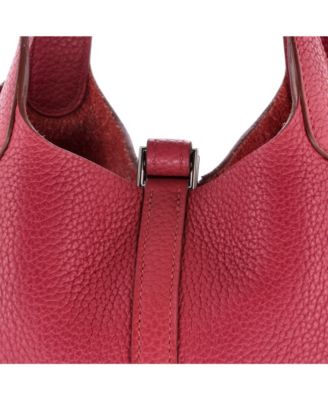 Pre-Owned HERMES PM Picotin Lock Bag Clemence