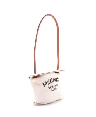 Pre-Owned HERMES MM Aline Bag Toile