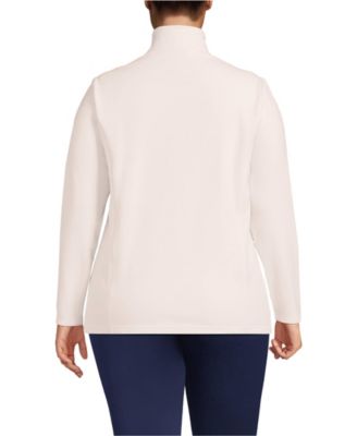 Plus Size Anyweather Fleece Quarter Zip Pullover