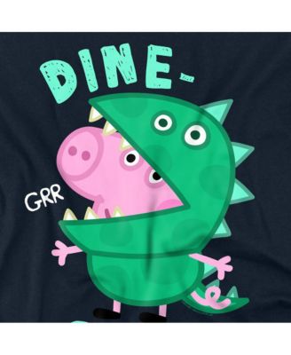 Men's Peppa Pig George Pig Dinosaur T Shirt