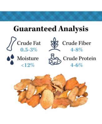 Sweet Potato Chips Dog Treats – 8oz Bag – 100% Natural