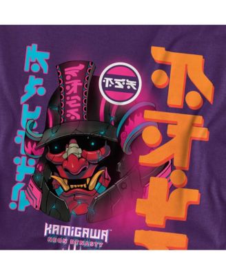 Big & Tall The Gathering Neon Dynasty Kanji Mask T Shirt