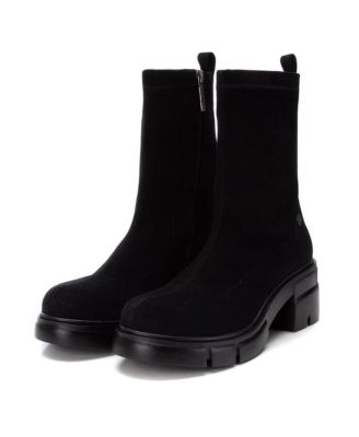 Women's Suede Ankle Booties Refresh Collection By XTI