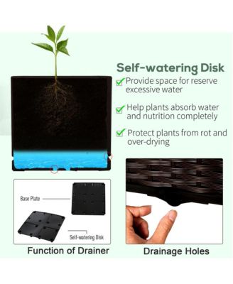 Raised Garden Bed with Strong Frame for Outdoor Vegetables and Flowers