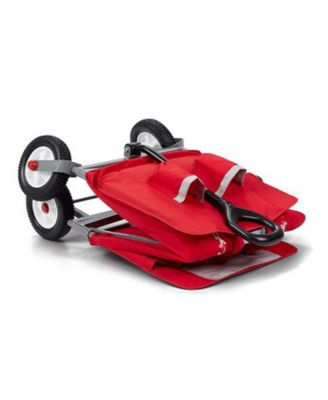 All Terrain 3-in-1 Off Road EZ Fold Wagon for Kids and Cargo, Red