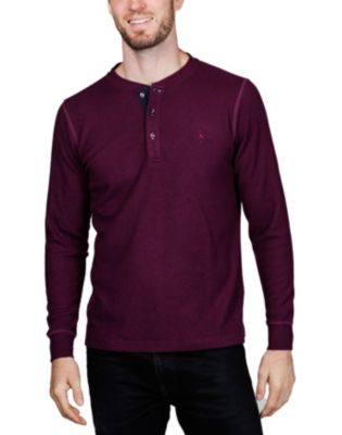 Men's Cozy Knit Henley T-Shirts