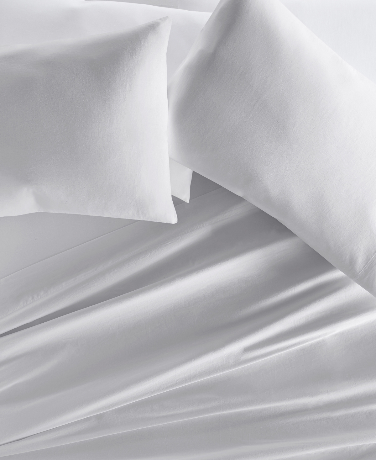 Ienjoy Home Long Staple 300-thread Count Cotton Solid 3-pc. Sheet Set, Twin In Gray
