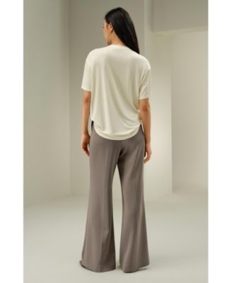 Women's Oversized Silk Jersey Tee