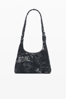 Women's Medium bag with lettering