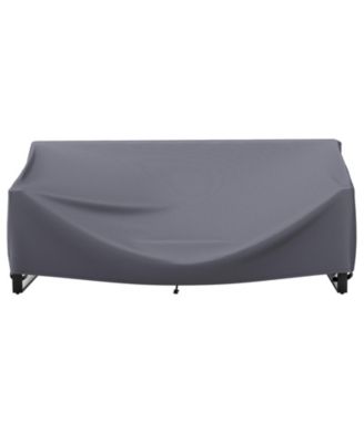 High-Quality 600D Oxford Fabric Outdoor Furniture Cover With Handles And Storage Bag Gray/Brown and Beige