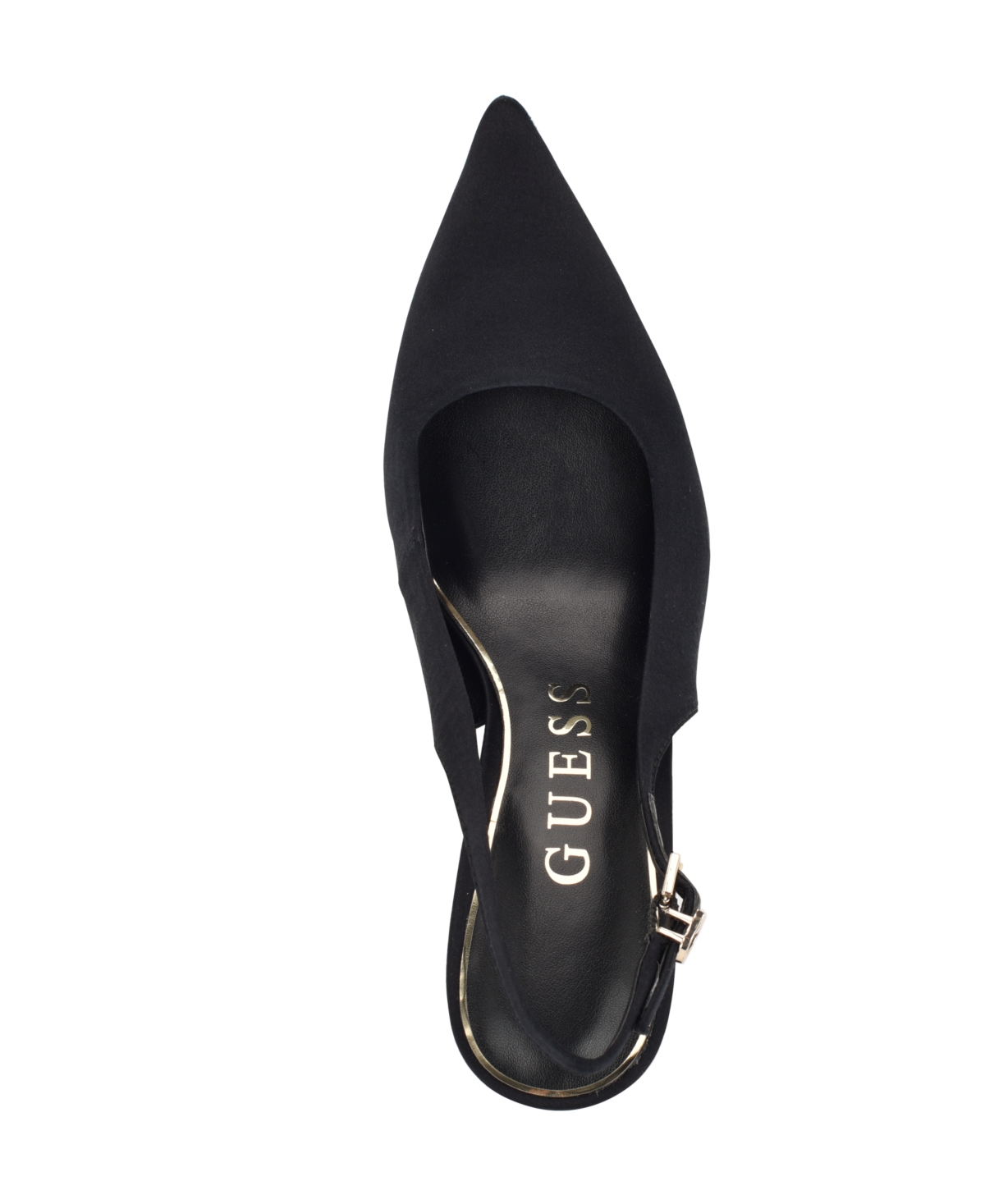 Guess Women's Princelsa Pointed Toe Slingback Pumps In Black
