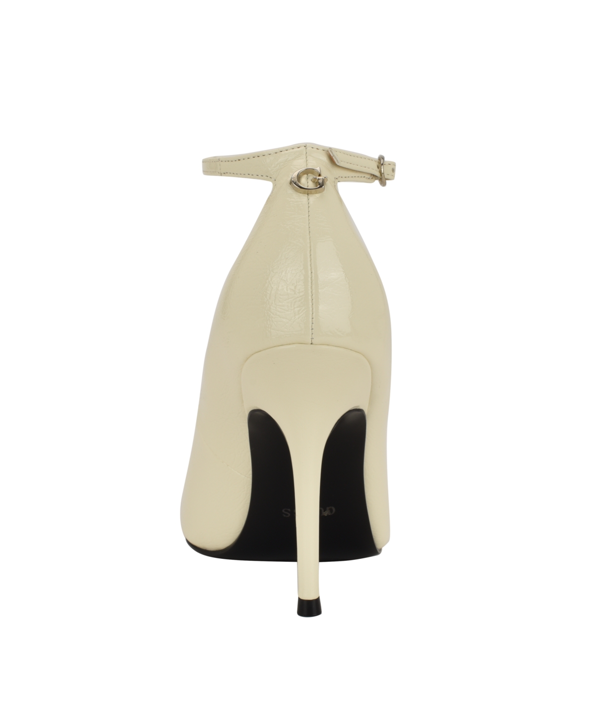 Guess Women's Napril Ankle Strap Stiletto Dress Pumps In White