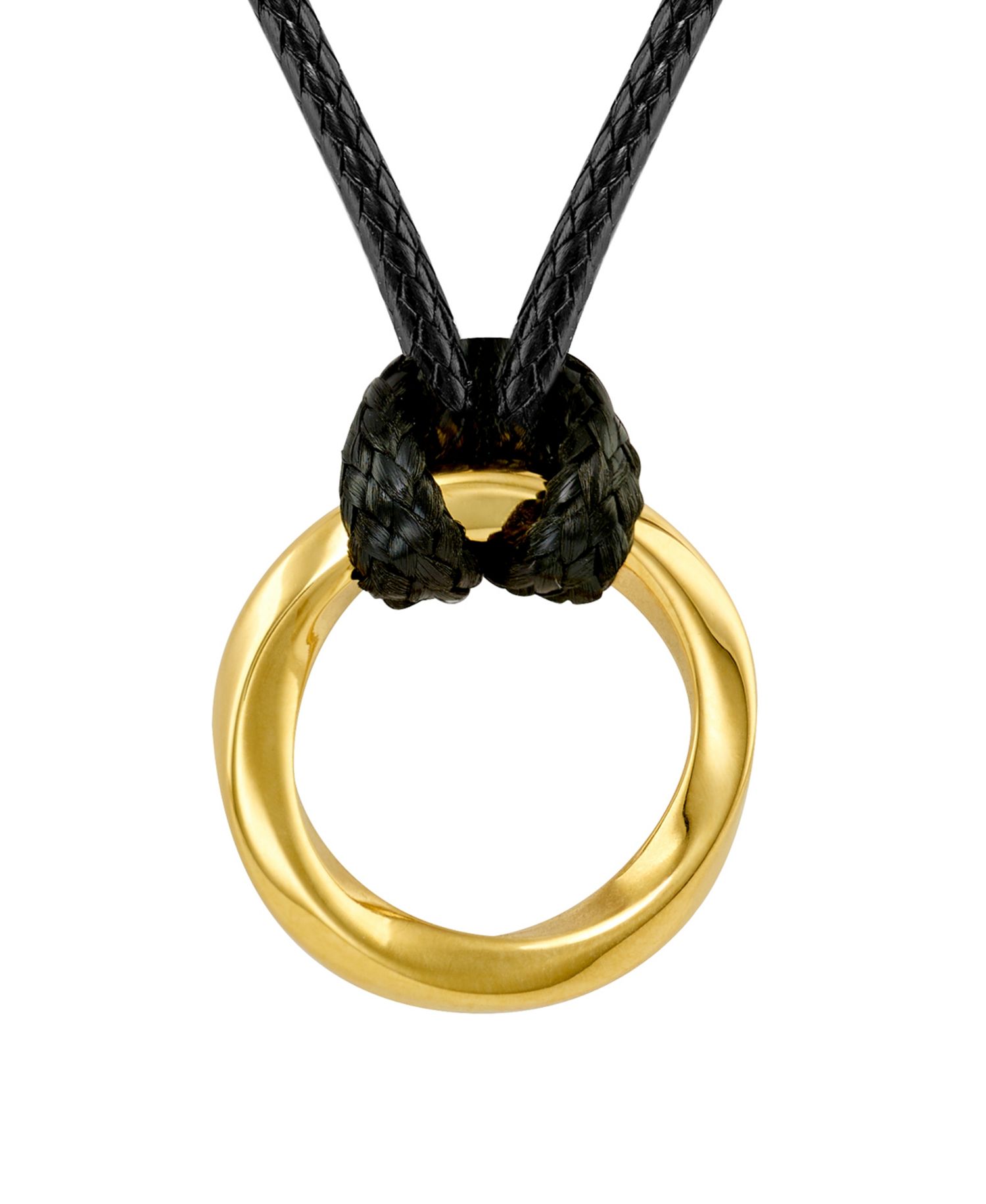 Men's Kairos Gold Amulet Pendant Necklace - 22" Cord