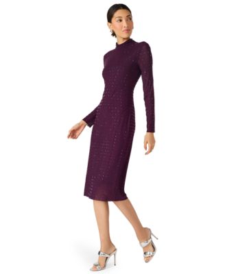 Women's Krista Mock Neck Midi Dress