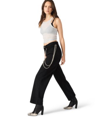 Women's Swift Mid-Rise Rhinestone Chain Jeans