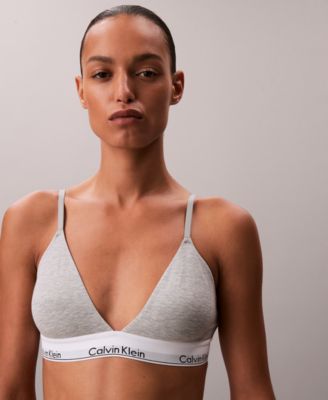 Women's Icon Cotton-Modal Lightly Lined Triangle Bralette QF8498