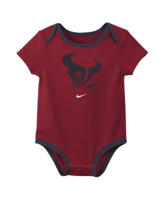 Baby Boys and Girls 3-pack C.J. Stroud Houston Texans Name Number Bodysuit Set
