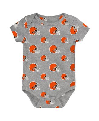 Newborn 3-Piece Cincinnati Bengals Little Tike Bodysuit Set