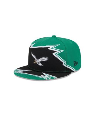 New Era - Men's Kelly Green/Black Philadelphia Eagles Break 59FIFTY Fitted Hat
