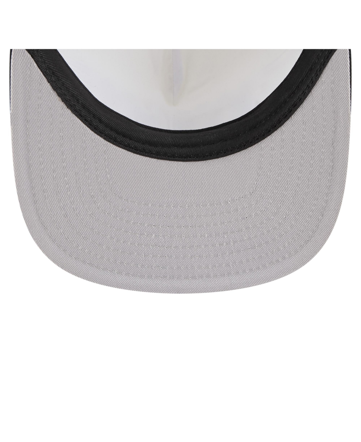 New Era Men's Cream/Black Baltimore Ravens Cutout A-Frame 9FIFTY Snapback Hat