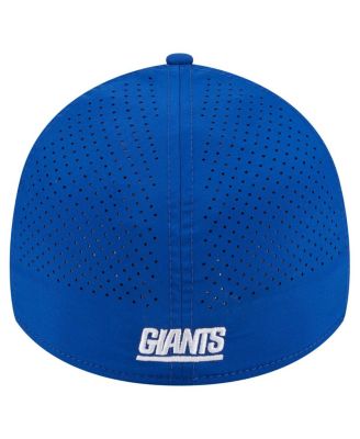Men's Royal New York Giants Perforated 39THIRTY Flex Hat