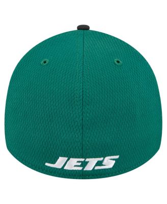Men's Green New York Jets Visor Hit 39THIRTY Flex Hat