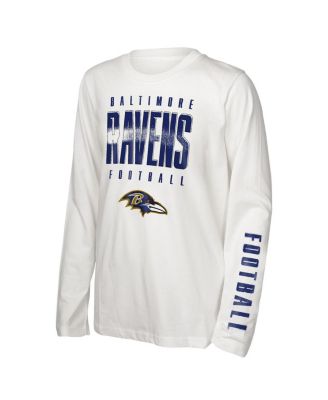 Big Boys and Girls Baltimore Ravens The Mix Combo T-Shirt Set