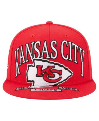 Men's Red Kansas City Chiefs Oversized 59FIFTY Fitted Hat
