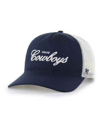 Men's&nbsp;Navy Dallas Cowboys Foundation Trucker Hitch Adjustable Hat