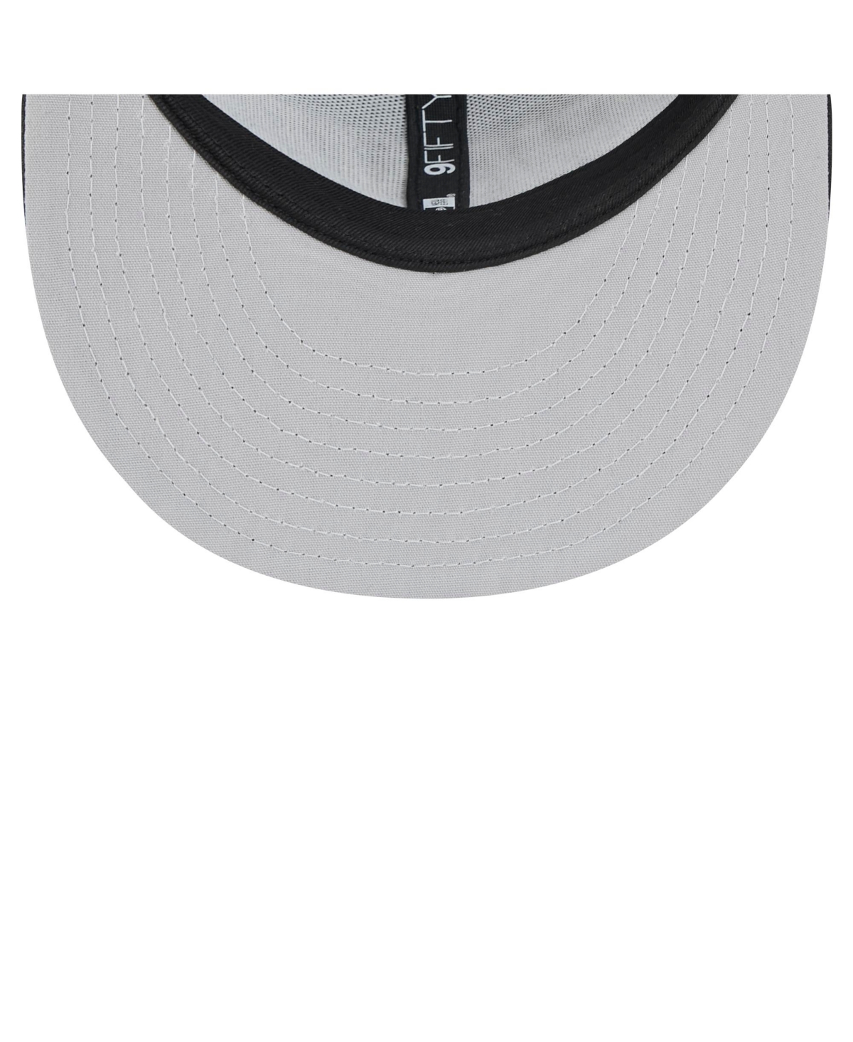 New Era Men's Black New York Giants Main Trucker 9FIFTY Snapback Hat