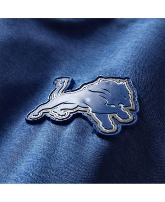 Women's Blue Detroit Lions Plus Size End Around Pass Full-Zip Hoodie