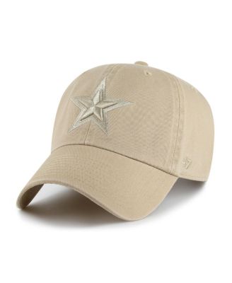 '47 Brand - Men's Khaki Dallas Cowboys Tonal Clean-Up Adjustable Hat