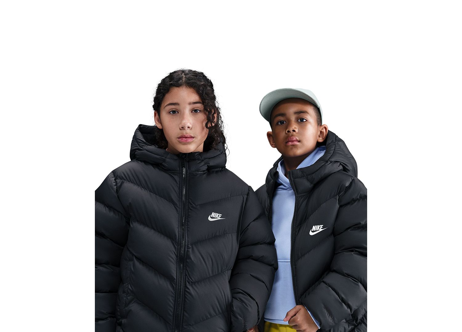 Boys' and Girls' 8-20 Sportswear All Day Play Long-Sleeve Puffer Jacket
