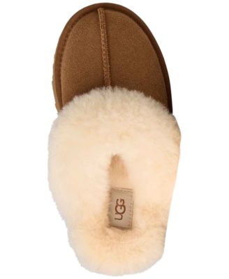 UGG Kids Round Toe Disquette Slippers