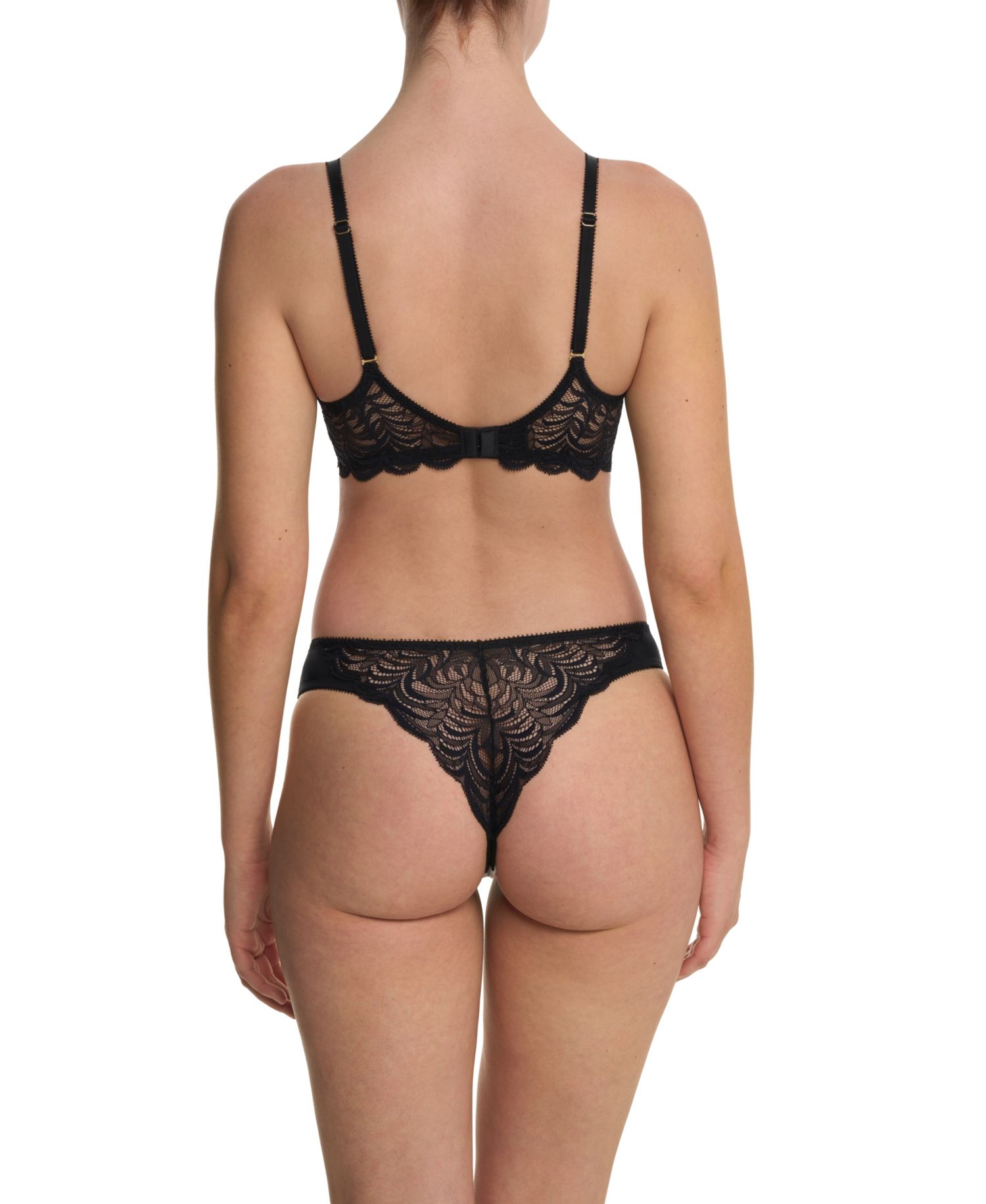 Persuasion Lace Convertible Plunge T-Shirt Bra 721356