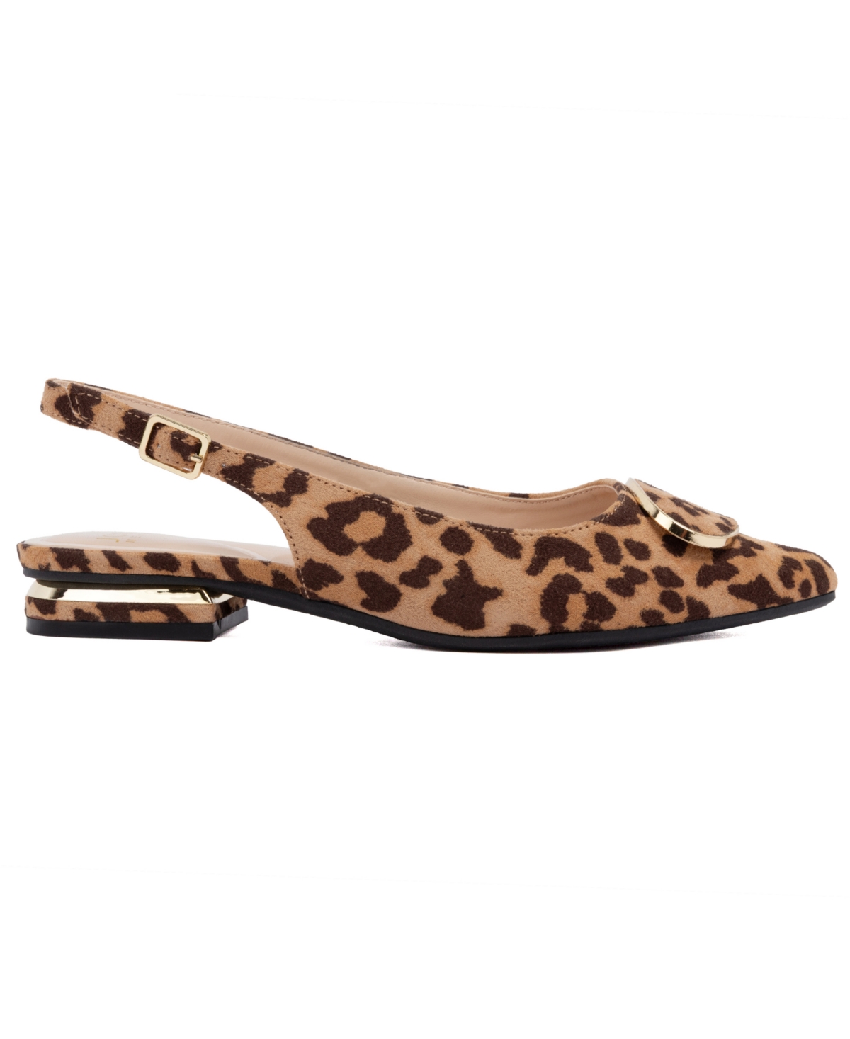 Jones New York Women's Quator Closed Toe Dress Flat In Brown