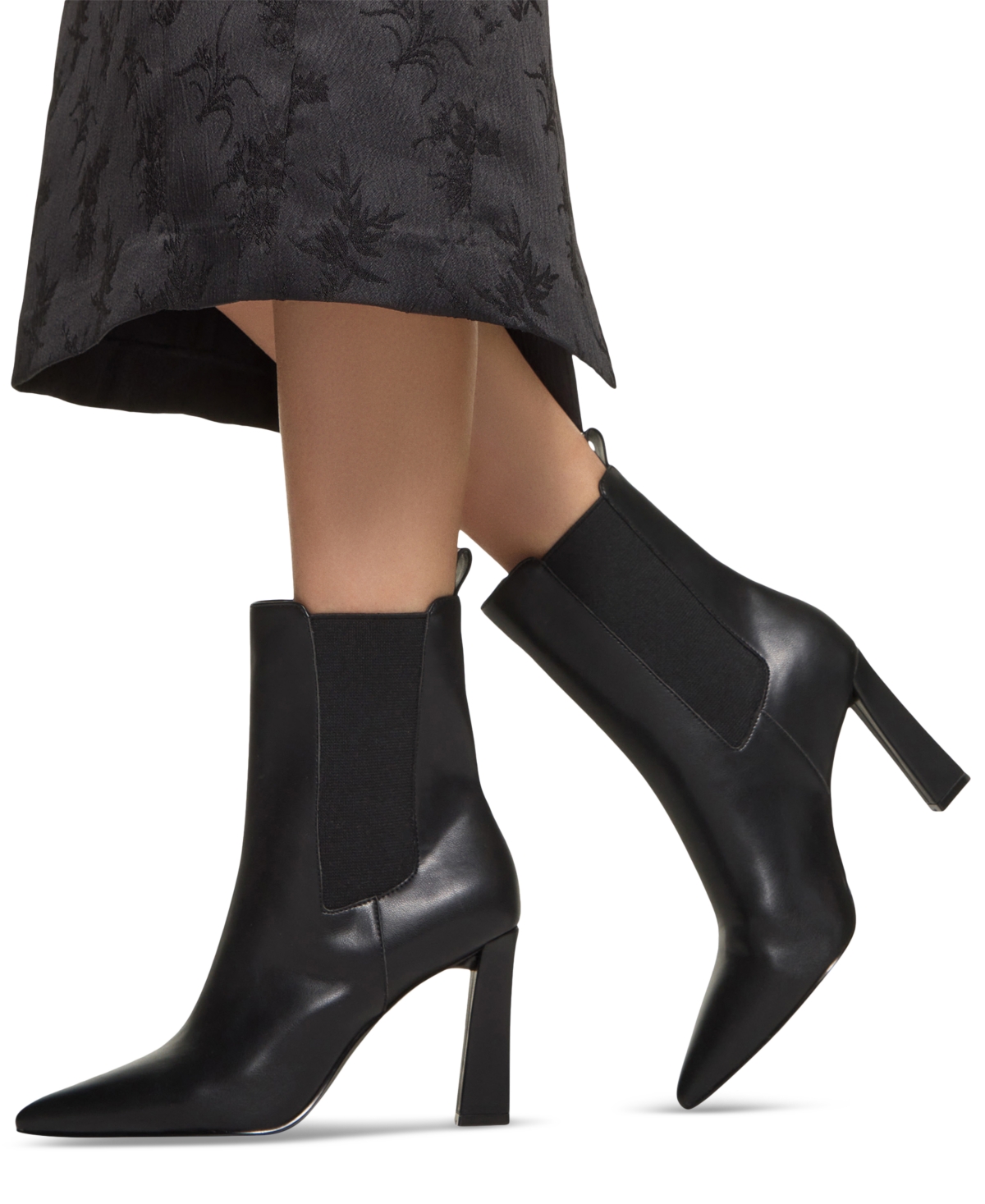Aldo Liora Pointed Toe Dress Booties In Black